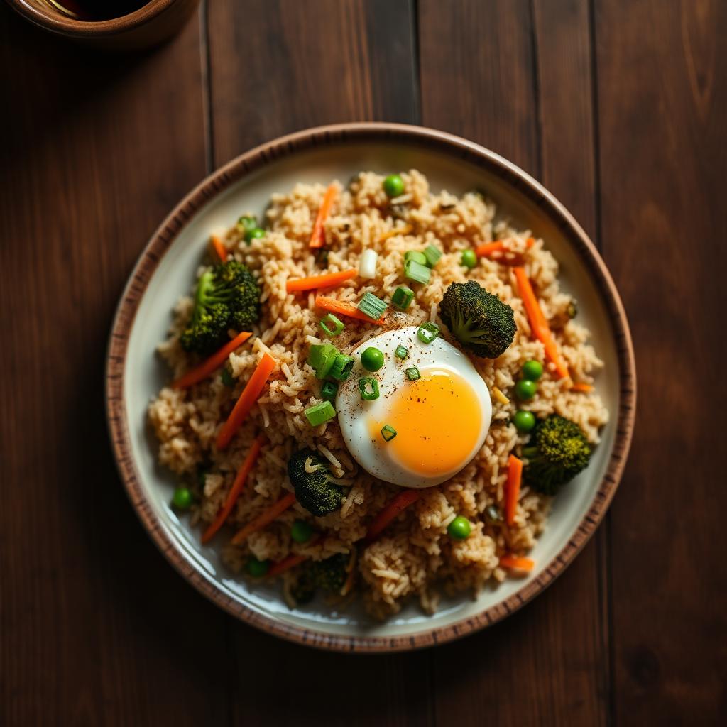 Kao Phad — Ei & Gemüse